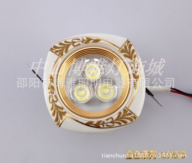 新品歐式天花燈射燈陶瓷LED筒燈現代歐式墻壁燈簡易頂燈工廠,批發,進口,代購