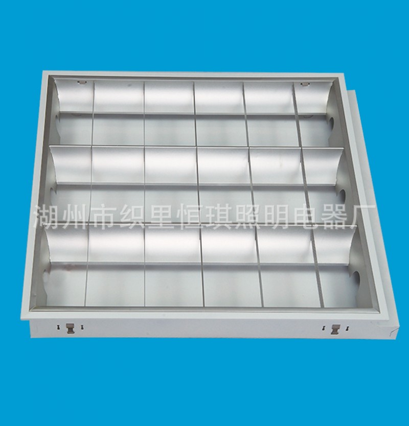 廠傢直銷工程用T8、T5LED格柵燈盤 正啞光鋁 底盤加厚3*20W批發・進口・工廠・代買・代購