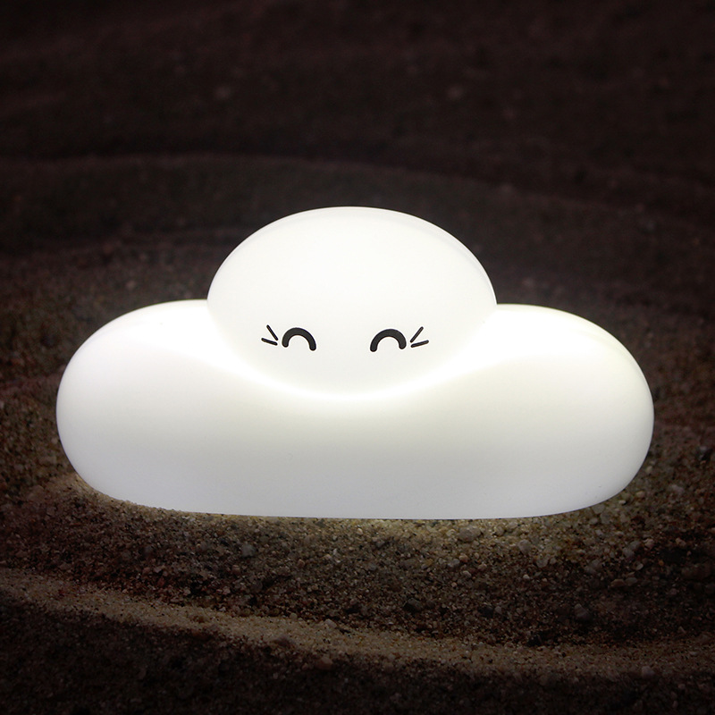 可愛雲朵USB充電觸摸式夜燈 護眼小夜燈工廠,批發,進口,代購
