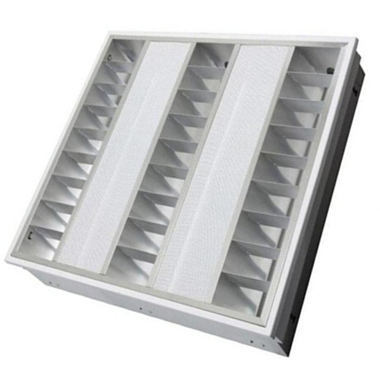 按圖訂做 五金燈盤加工  嵌入式 T5格柵  3*14W 、2*28W、3*28W工廠,批發,進口,代購