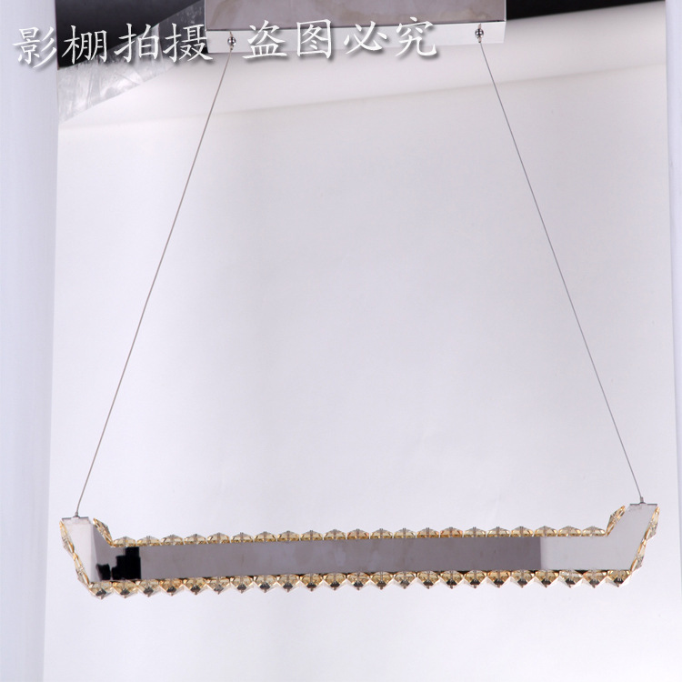 批發零售簡約高檔不銹鋼水晶吊燈客廳餐廳書房酒店大堂商鋪展廳燈批發・進口・工廠・代買・代購