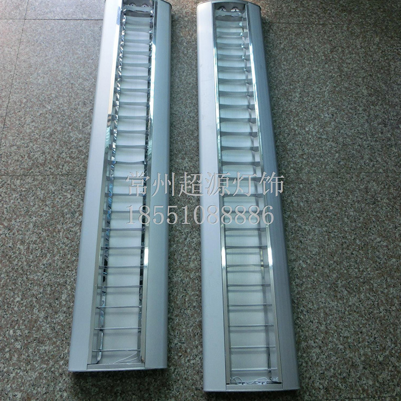 廠傢直銷T8 2x40w T5 2x28w鋁格柵燈批發・進口・工廠・代買・代購