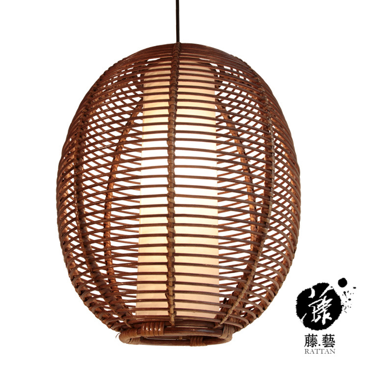 佛山手工藤吊燈 中式現代時尚吊燈 單頭吊燈 酒店客房燈飾 410批發・進口・工廠・代買・代購
