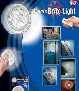 遙控野營燈 櫥櫃衣櫃燈 遙控 手壓2用燈 Remote brite light工廠,批發,進口,代購