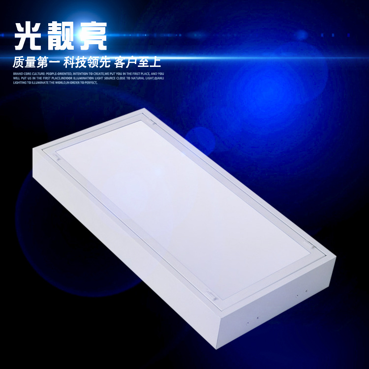 T8明裝乳白膠片燈盤 吸頂式乳白膠片燈盤 T8LED一體化燈盤批發・進口・工廠・代買・代購