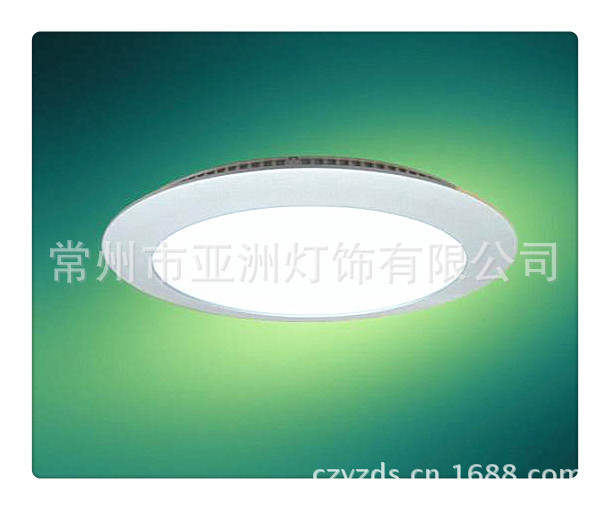 5寸 12W LED超薄圓形麵板燈 LED防霧型筒燈 LED天花燈工廠,批發,進口,代購