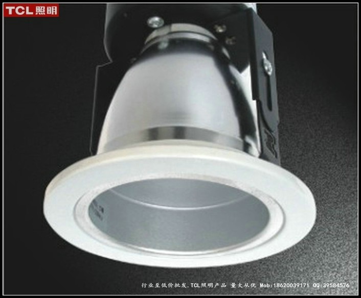 至低價批發TCL照明：5寸白邊直螺E27工程筒燈 TCLMD-50E27PWSV批發・進口・工廠・代買・代購