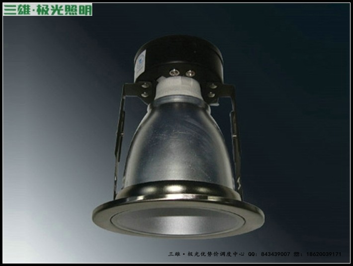 三雄·極光 C01 4寸裝飾MAX13W E27磨砂砂鎳直裝筒燈PAK234010工廠,批發,進口,代購