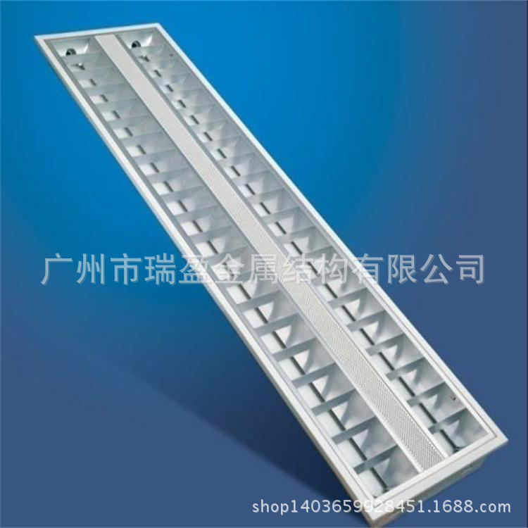 加工生產 LED 傳統燈具  商業燈盤 嵌入式 T5格柵  2*28W、3*28W工廠,批發,進口,代購