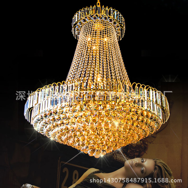 特價批發 客廳吊燈 復式樓客廳大吊燈臥室水晶吊燈具 餐廳吊燈批發・進口・工廠・代買・代購