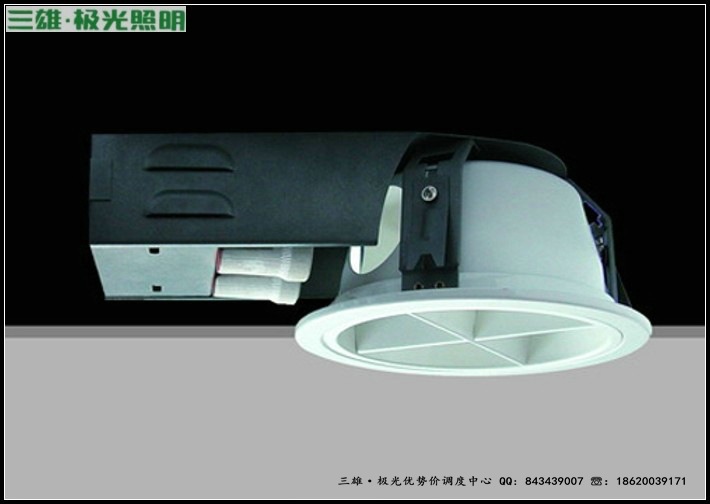 三雄·極光C05 6寸工程2xMAX13W E27象牙白橫裝雅光筒燈PAK236030批發・進口・工廠・代買・代購