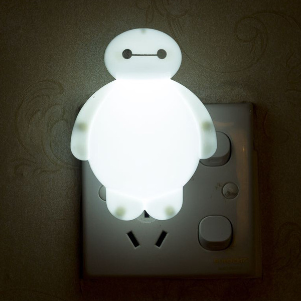 現貨批發新款小夜燈 小白造型帶開關小夜燈卡通 節能省電夜燈禮品工廠,批發,進口,代購