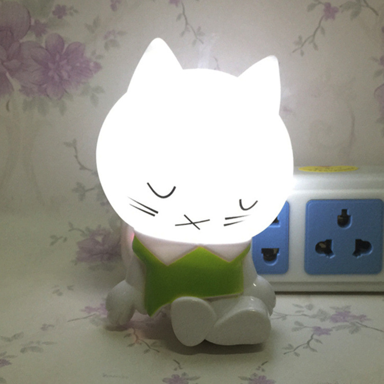 卡通光控小夜燈喂奶燈省電感應起夜燈LED創意墻壁節能睡眠燈包郵工廠,批發,進口,代購