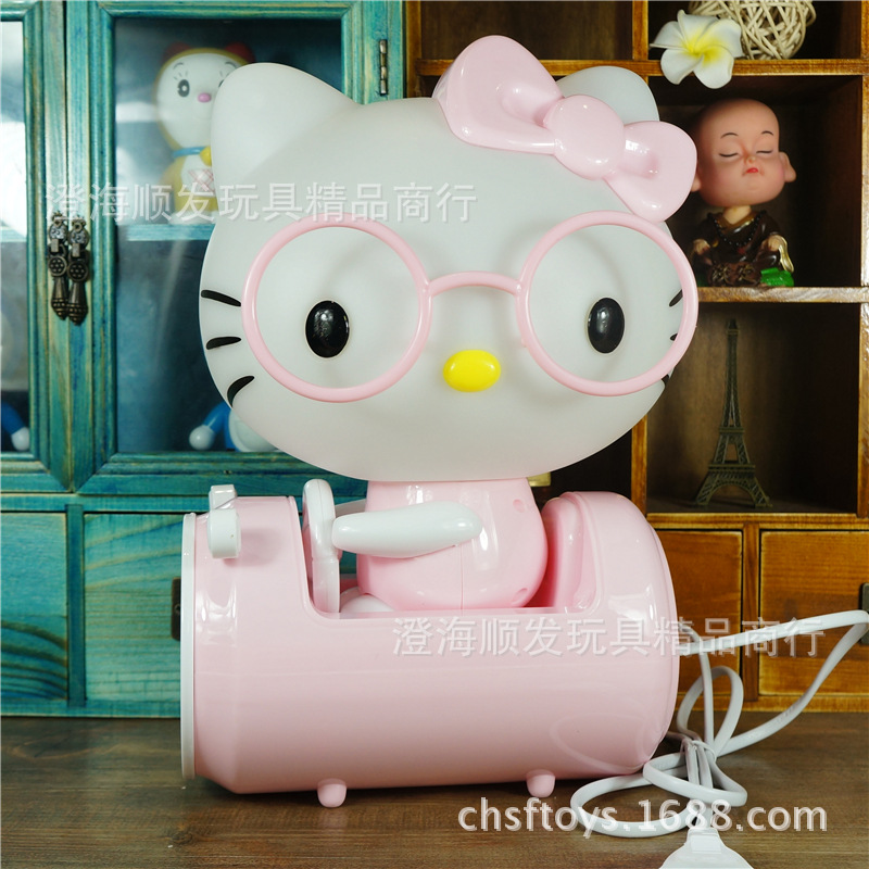 hellokitty三檔觸摸凱蒂貓臺燈糖果色易拉罐KT貓床頭燈暖光小夜燈批發・進口・工廠・代買・代購