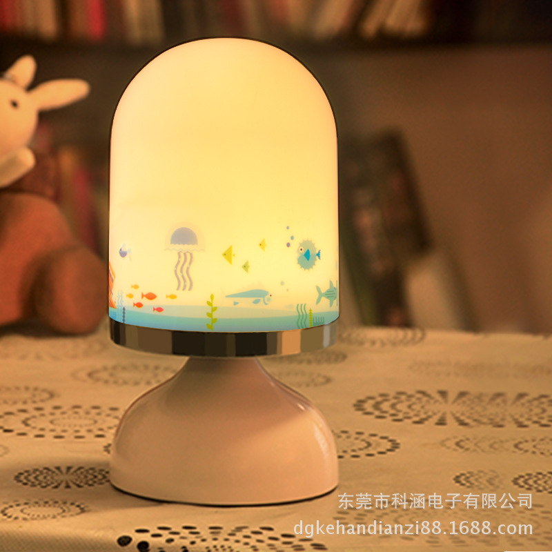 創意禮品小白隨手小夜燈 led充電鎮動感應燈 兒童寶寶震動夜燈 批工廠,批發,進口,代購