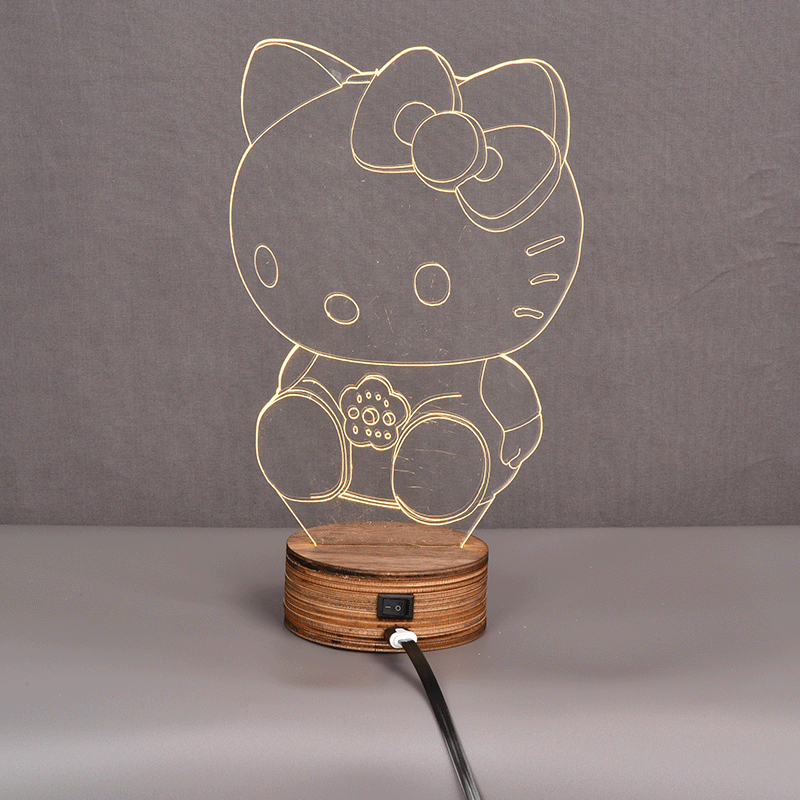 創意3D小夜燈LED臺燈USB燈情人節生日禮物 燈具床頭燈彩燈新奇特工廠,批發,進口,代購
