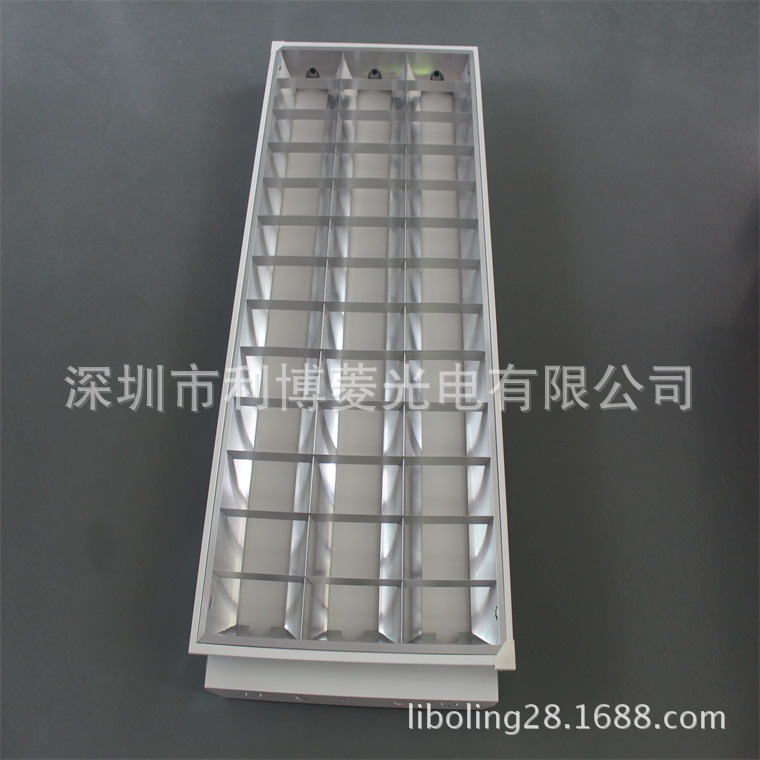 供應利博菱T8室內外通用格柵燈 優質非標格柵燈 應急90分鐘格柵燈工廠,批發,進口,代購