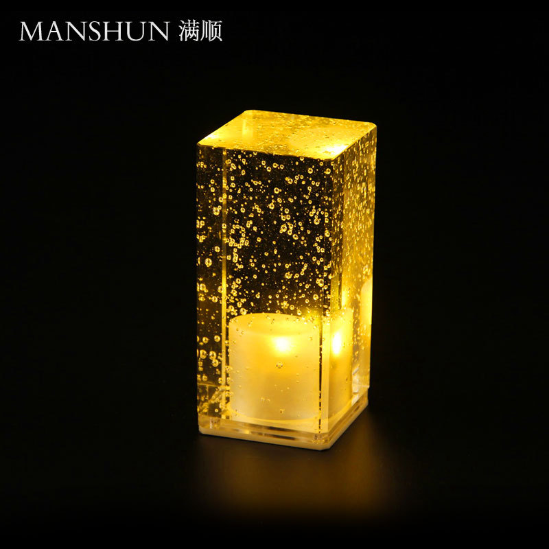 滿順廠傢批發新奇特LED充電酒吧水晶l臺燈充電水晶吧臺燈七彩燈批發・進口・工廠・代買・代購