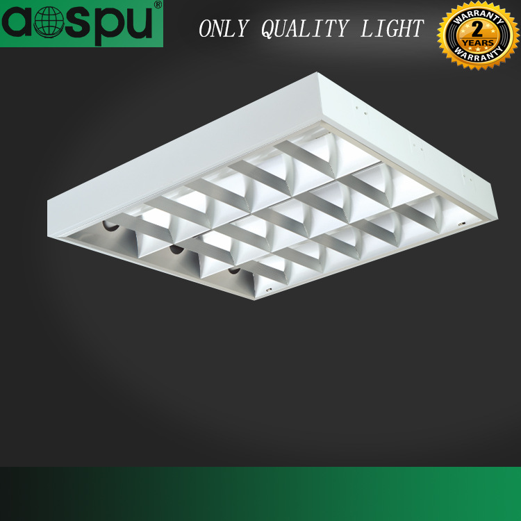 led格柵燈 暗裝反光鋁led格柵燈600*600 明裝t8led格柵燈盤3*20W工廠,批發,進口,代購