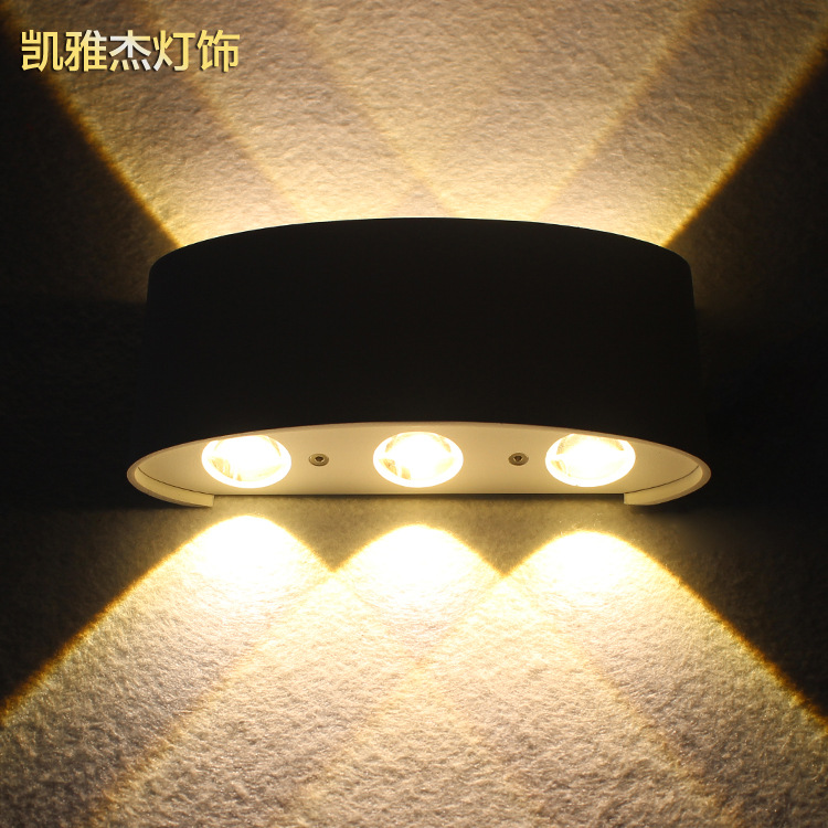 新款時尚led鋁材壁燈過道燈led壁燈床頭燈雙頭壁燈廠傢批發工廠,批發,進口,代購