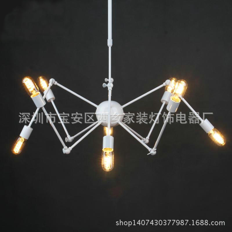 批發供應 歐式客廳黑蜘蛛吊燈 創意led歐式吊燈工廠,批發,進口,代購