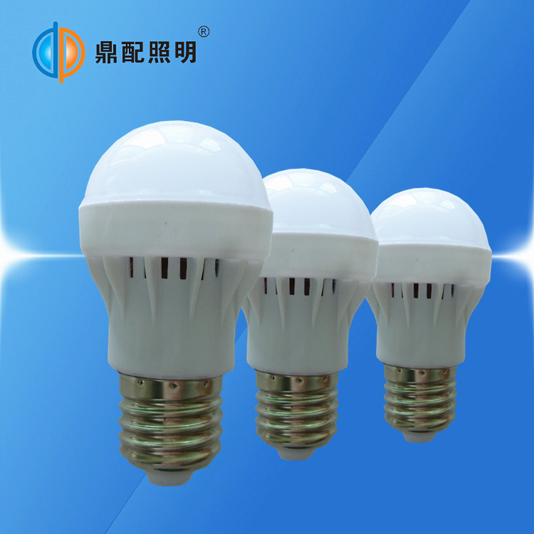 led球泡燈 塑料球泡燈 led節能燈泡3w led球泡 led燈泡E27螺口工廠,批發,進口,代購