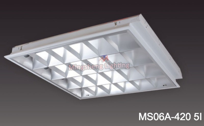 格柵燈暗裝燈盤MS06-420，可裝熒光燈管，LED燈管，LED貼片工廠,批發,進口,代購