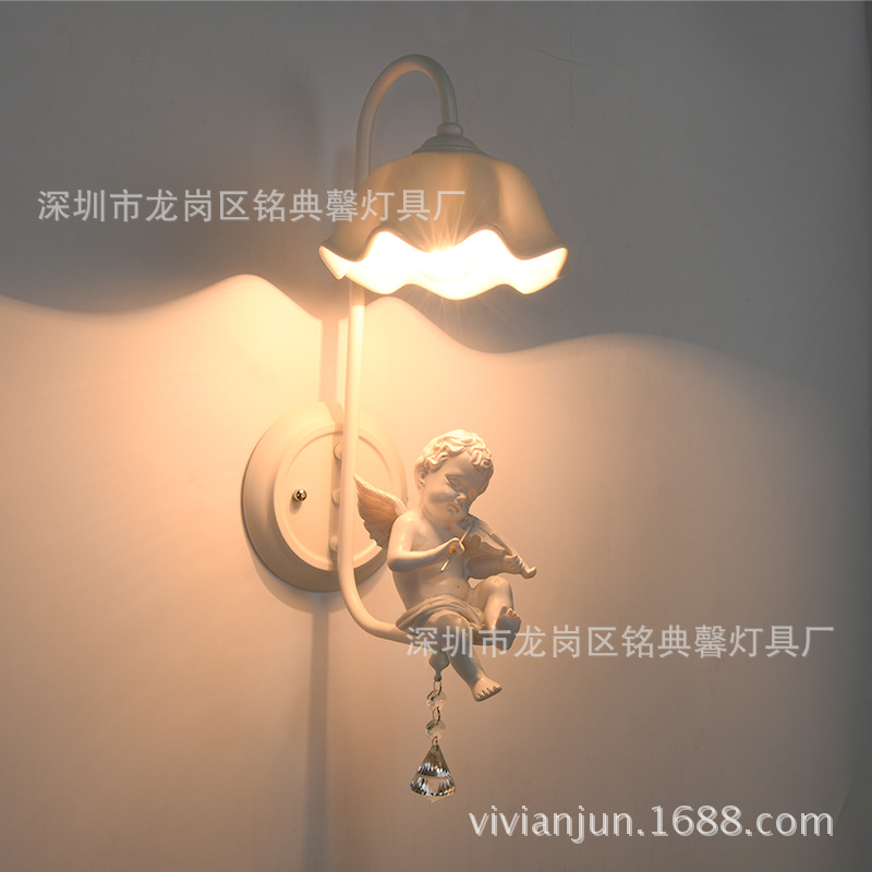 小天使創意床頭壁燈 臥室燈酒店工程燈賓館客房壁燈廠傢批發工廠,批發,進口,代購