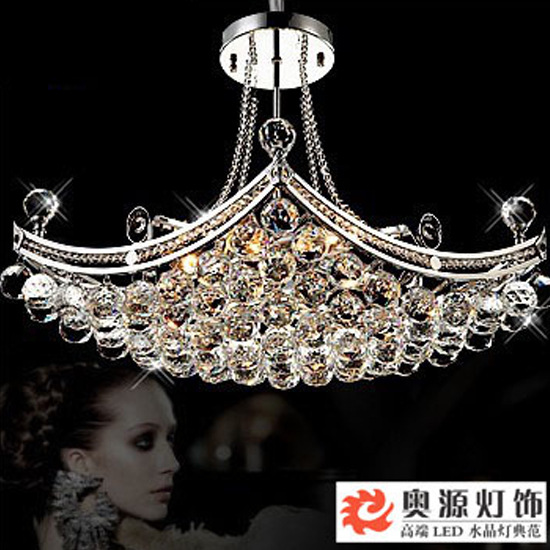 新款歐式水晶吊燈客廳燈具餐廳水晶吊燈客廳燈水晶燈餐廳ZD006工廠,批發,進口,代購