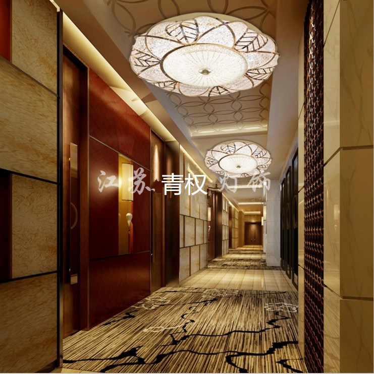 廠傢直銷批發爆款水晶過道燈雙色三控走廊燈 S金邊框過道燈工廠,批發,進口,代購
