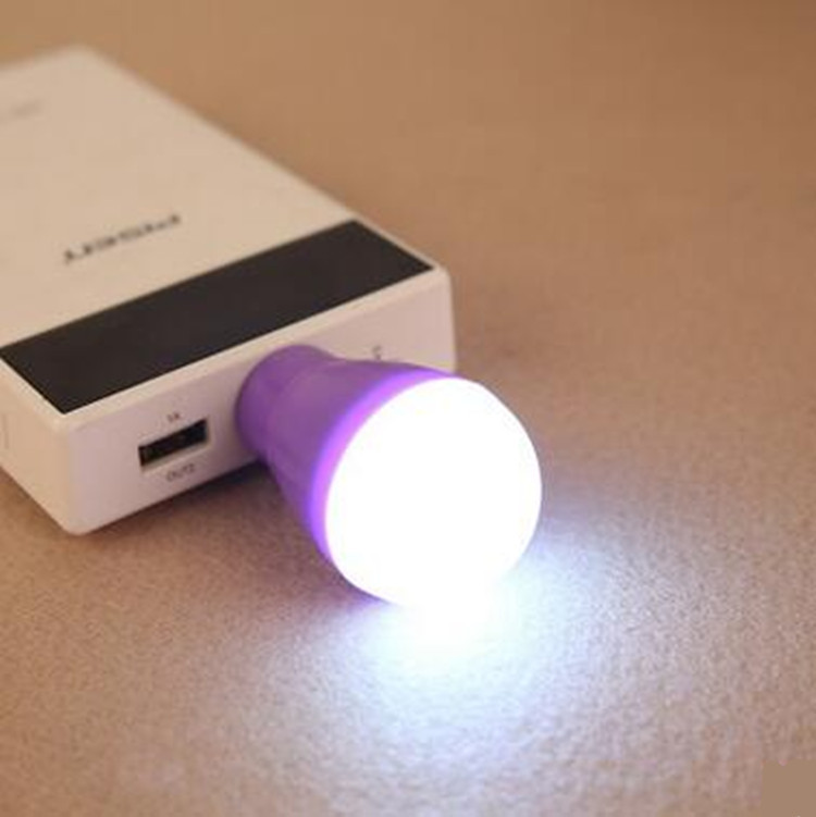 工廠直銷 USB小燈泡 多功能迷你彩色便攜式節能LED燈泡 usb小夜燈批發・進口・工廠・代買・代購