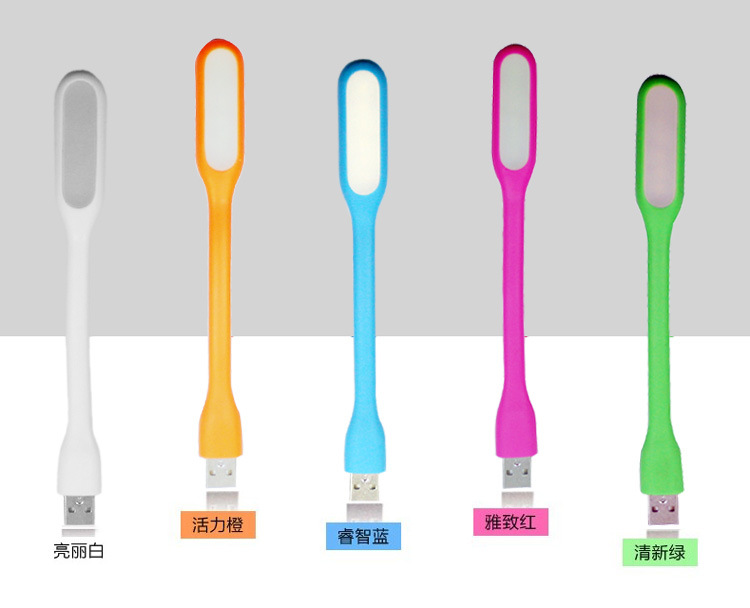 白光護眼LED燈隨身燈筆記本USB燈電腦燈鍵盤燈強光移動電源臺燈批發・進口・工廠・代買・代購