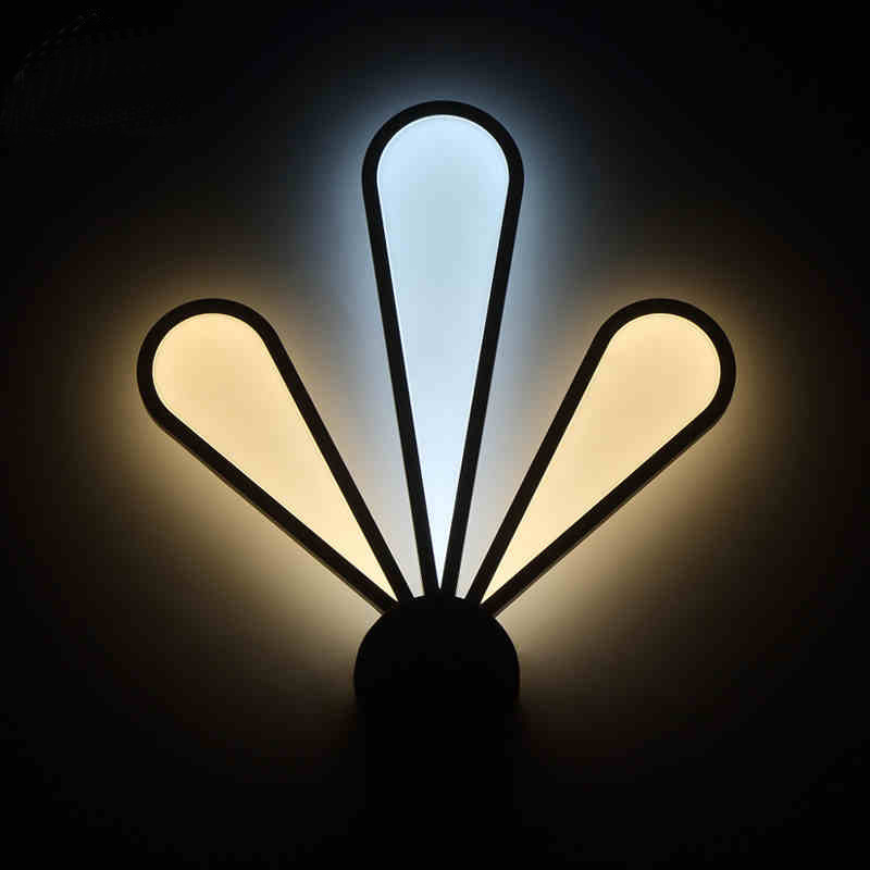 LED壁燈現代簡約創意燈亞克力個性溫馨墻壁過道走廊裝飾燈工廠,批發,進口,代購