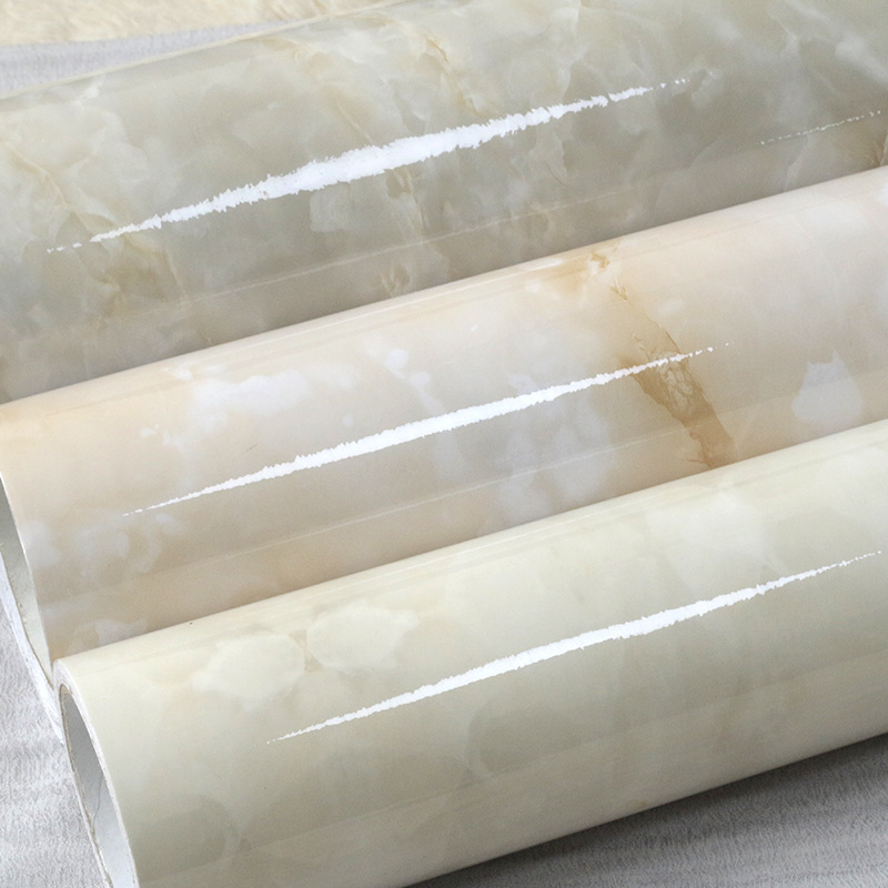 正品仿大理石紋自黏石紋膜 茶幾桌麵貼紙傢具翻新墻紙批發・進口・工廠・代買・代購
