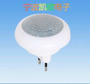 凱歐電子 直插式LED人體紅外感應燈智外小夜燈樓梯節能插電墻壁燈批發・進口・工廠・代買・代購