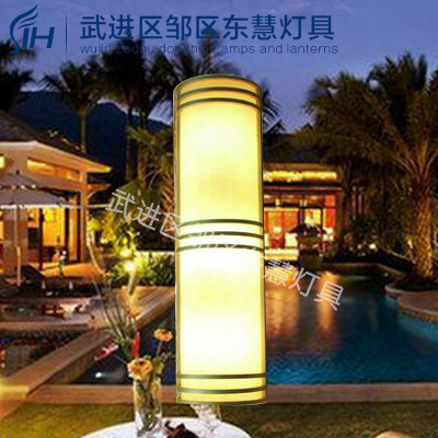 不銹鋼防水仿雲石壁燈 大堂酒店別墅墻壁燈 LED雲石壁燈工廠,批發,進口,代購