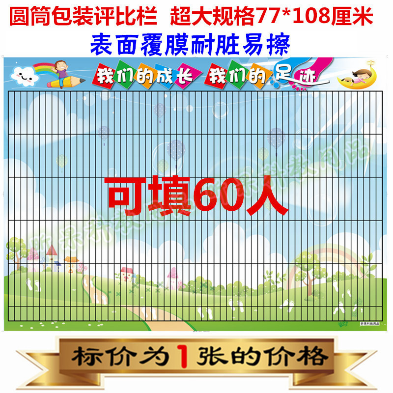 評比欄 班容班貌佈置班級學生 競賽欄 超大尺寸 我們的成長的足跡工廠,批發,進口,代購