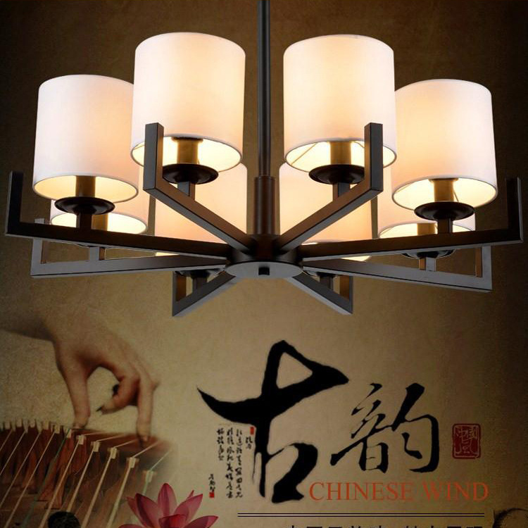 跑量批發新中式吊燈簡約客廳吊燈led中式餐廳書房走廊過道燈15001工廠,批發,進口,代購