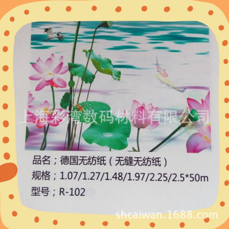 弱溶劑無紡紙（無縫無紡紙）批發-壁畫基材 個性打印壁紙 批發批發・進口・工廠・代買・代購