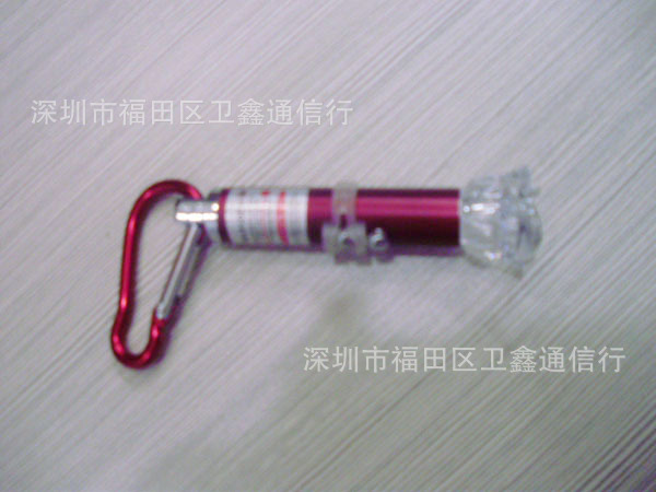 工廠批發戶外登山扣玫瑰頭LED燈 強光小手電筒 精美迷你小夜燈批發・進口・工廠・代買・代購