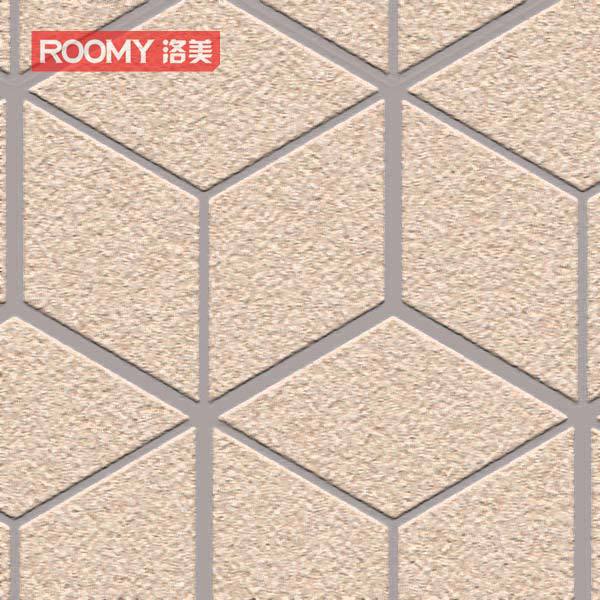 供應ROOMY洛美上海裝潢材料專利造型紙模方形可訂製墻紙ZM4701批發・進口・工廠・代買・代購