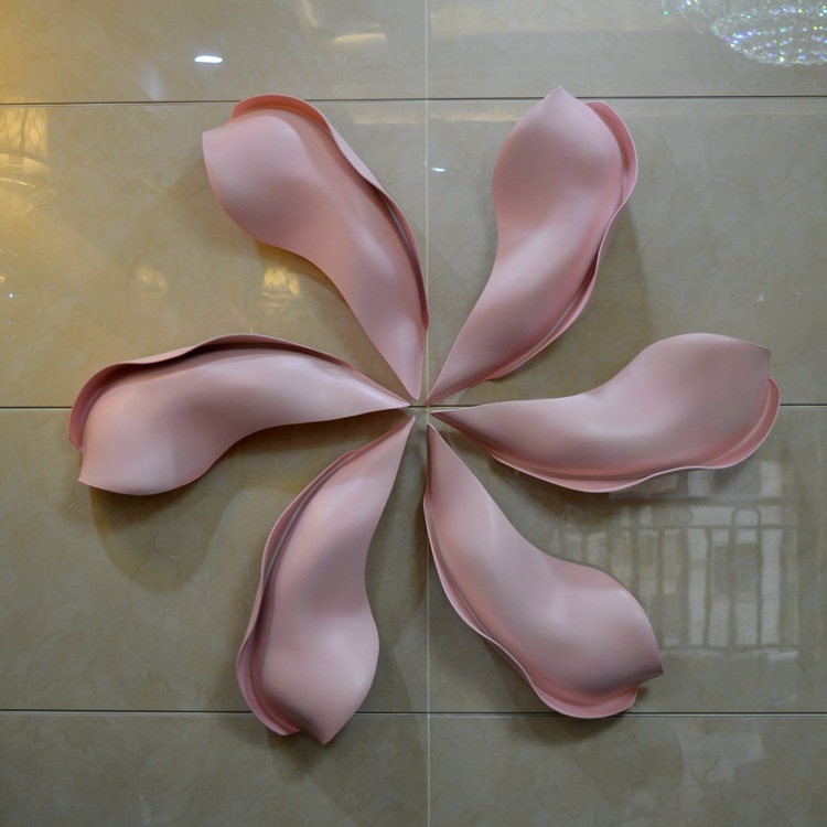 塑料墻貼花瓣傢居工藝品裝飾壁掛花掛飾工廠,批發,進口,代購