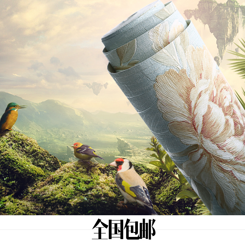 【特供】背景墻3d墻紙 PVC壁紙批發 70CM 進口設備手工精雕 52011工廠,批發,進口,代購