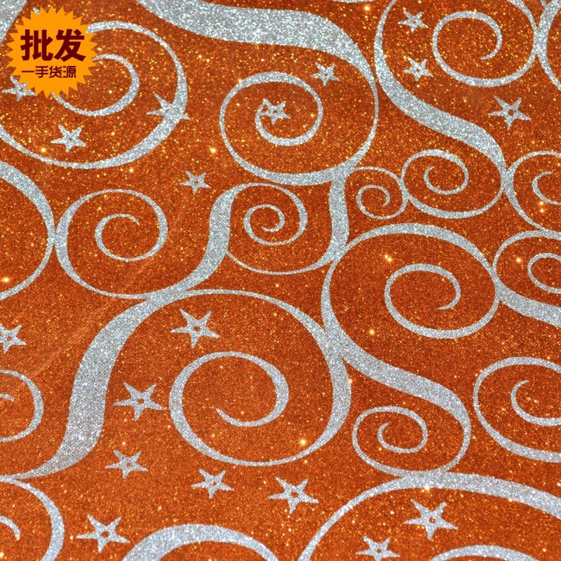 現貨批發娛樂場所專用格利特無紡佈閃閃金沙#絲舞#KTV魔幻墻佈批發・進口・工廠・代買・代購