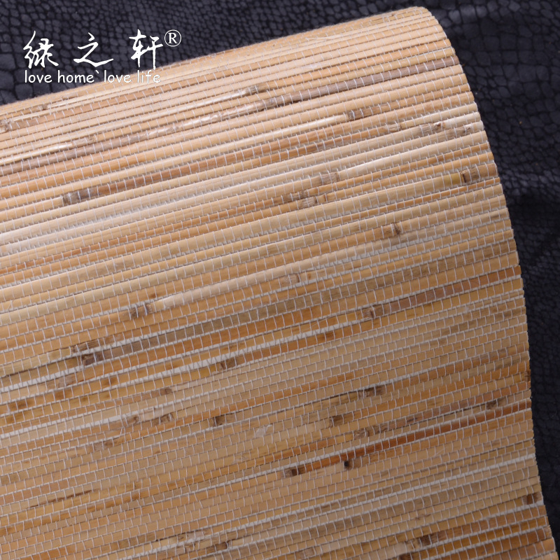 綠之軒蘆葦墻紙 天然植物編織工藝壁紙 細蘆葦款批發・進口・工廠・代買・代購