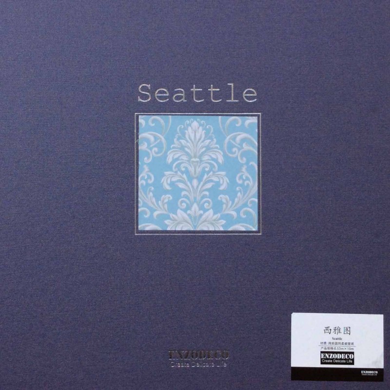 批發國產恩佐品牌歐式環保純紙墻紙壁紙西雅圖 Seattle批發・進口・工廠・代買・代購