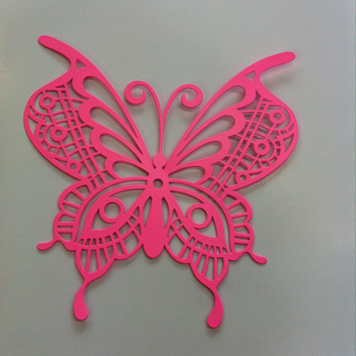 空中吊飾 不銹鋼蝴蝶 現代花紋蝴蝶 金屬墻壁裝飾工廠,批發,進口,代購