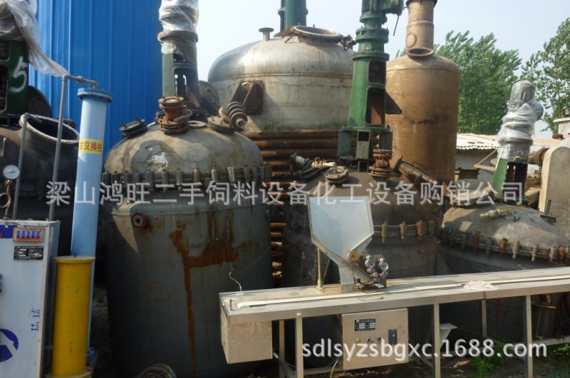 杭州二手8噸不銹鋼反應釜來電訂購工廠,批發,進口,代購