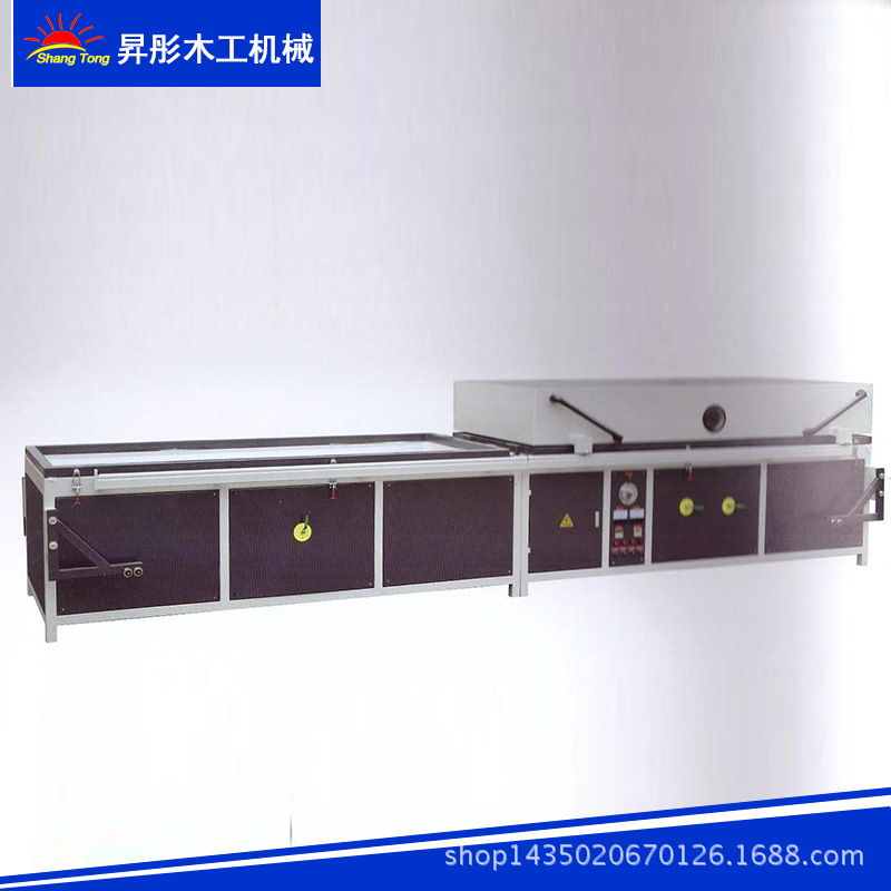 昇彤木工機械 HRX2500-2雙工位二節真空覆膜機 PVC麵漆拆裝門包覆工廠,批發,進口,代購