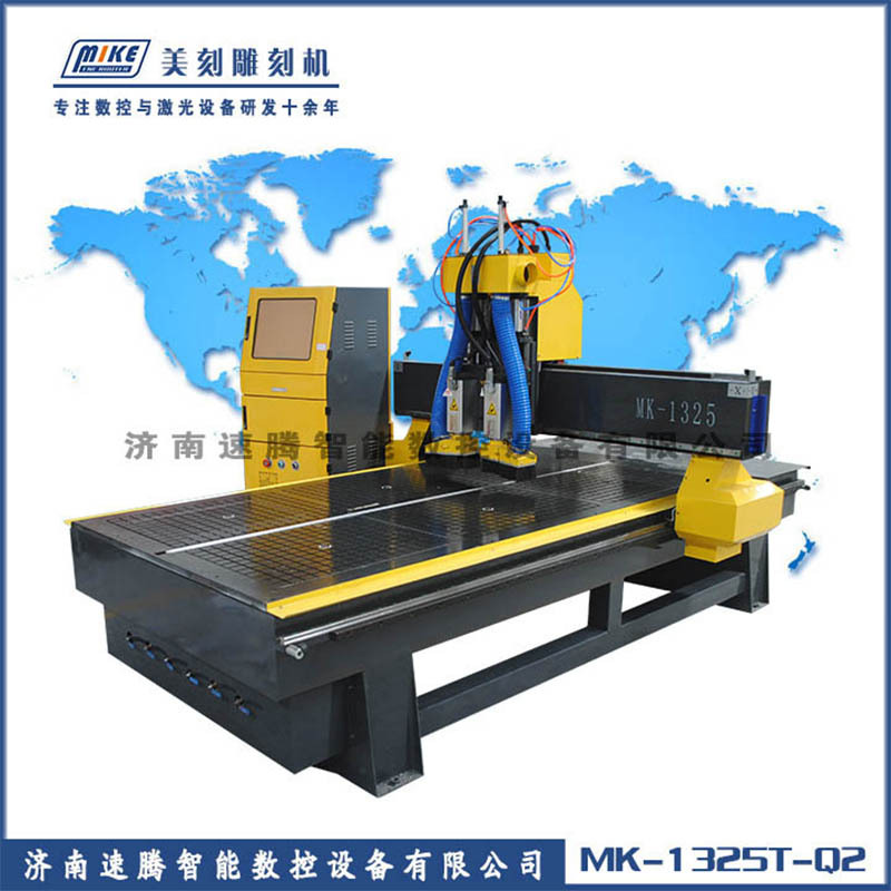 MK1325實木傢具雕刻機 自動換刀櫥櫃門雕刻機 氣動雙頭木工工廠,批發,進口,代購